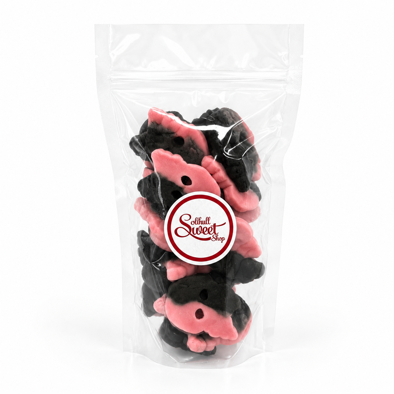 Bubs Raspberry Liquorice Skulls