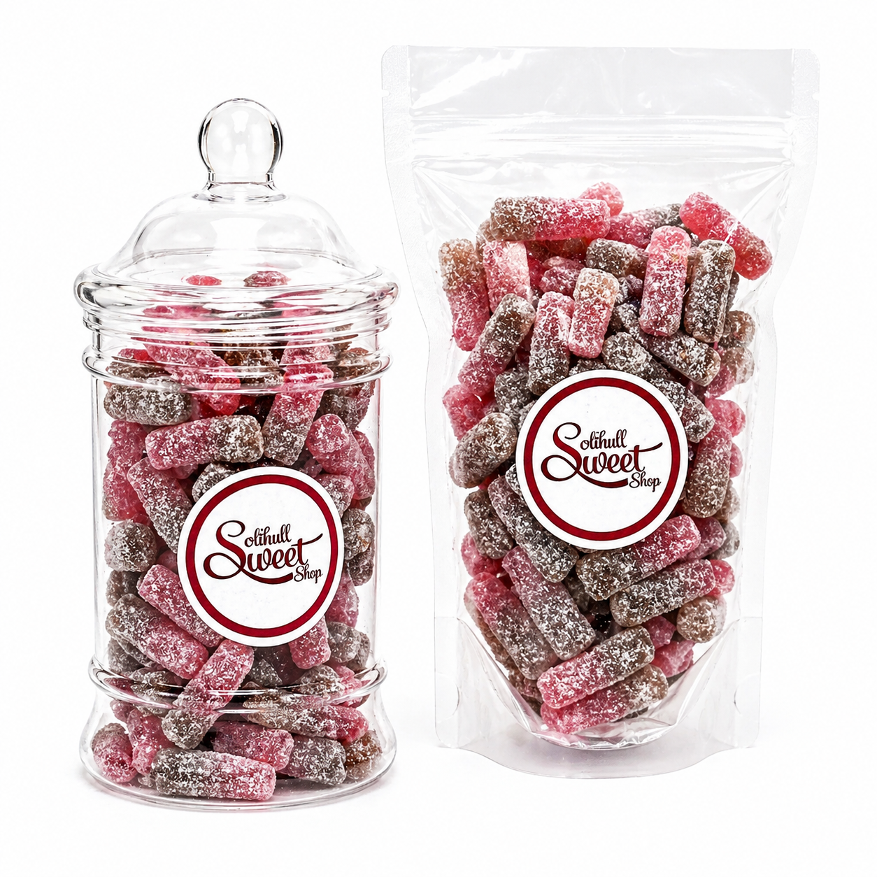 Fizzy Cherry Cola Bottles