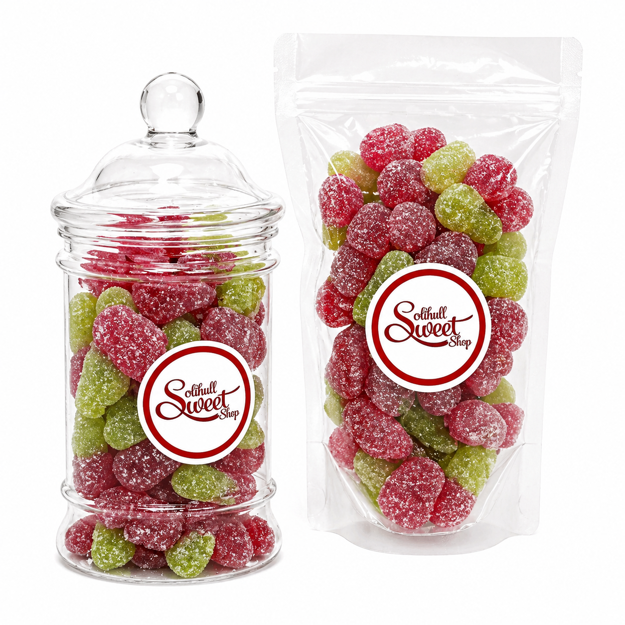 Fizzy twin cherries